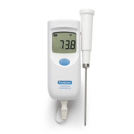 Thermomètre compact étanche à thermistance CTN avec sonde HI93501