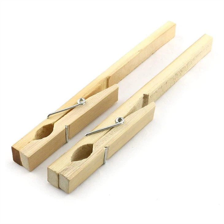 Pince pour tube à essai en bois