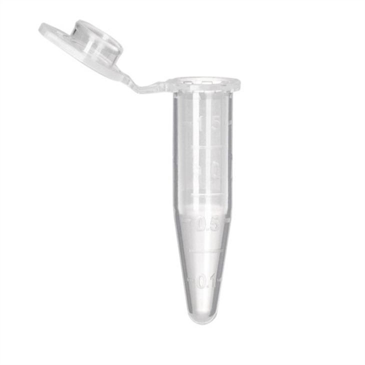 Tube conique de centrifugeuse en plastique 1.5ml